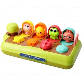 Baby Pop Up toy, Educational Fun with Cute Animals for Toddlers (ZOO)