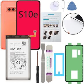 Battery for Galaxy S10e Replacement, Compatible with Samsung Galaxy S10e SM-G970 All Carriers EB-BG970ABU EB-BG970ABA EB-BG970ABE with Professional Repair Tools Kit