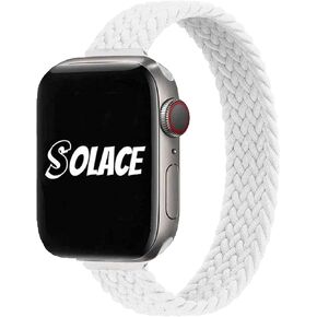 Solace Bands Slim Imperium Loop - Compatible with Apple Watch Bands Sport Loop Band for Women and Men, iWatch Bands for 38mm 40mm 41mm 42mm 44mm 45mm Ultra, SE and Series 8 7 6 5 4 3 2 1