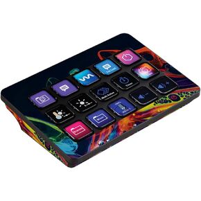 MightySkins Skin Compatible with Elgato Stream Deck MK.2 - Color Splash | Protective, Durable, and Unique Vinyl Decal wrap Cover | Easy to Apply, Remove, and Change Styles | Made in The USA