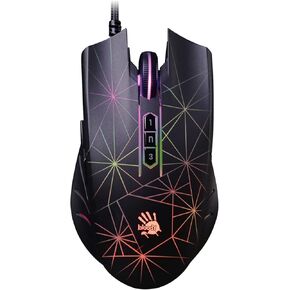 Bloody P81s Optical Gaming Mouse with Light Strike (LK) Switch & Scroll, Max 8000 CPI, 2000Hz Report Rate, 256K Onboard Memory, Fully Programmable with Advanced Preset Macros (Starlight)