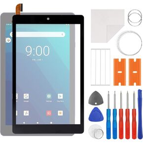 Front Screen Glass Outer Panel Lens Replacement +OCA Compatible with Onn Gen 3 Surf 2022 Tablet 100071483-8 inch with Repair Kit
