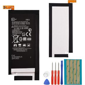 New 3550mAh Replacement Battery FB55 Compatible with Motorola Droid Turbo 2 XT1581 XT1585 Internal Battery + Tools (FB55)