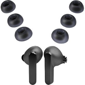 kwmobile 6X Replacement Ear Tips Compatible with JBL Live Pro 2 TWS - Set of Silicone Eartips for Earbuds Headphones in Kuwait