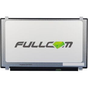 FULLCOM New LCD Replacement Screen HD 1366x768 (Non Touch) 15.6 Inch (with Brackets) 30 Pin Matte for Dell Inspiron 15-5000 P51F for Laptop/Display/Screen/LCD Application