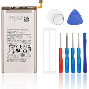 Replacement Battery Compatible with Samsung Galaxy S10+ S10 Plus SM-G9750 EB-BG975ABU with Tools