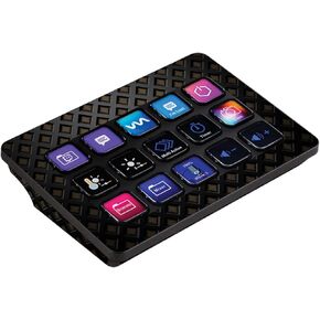 MightySkins Skin Compatible with Elgato Stream Deck MK.2 - Black Wall | Protective, Durable, and Unique Vinyl Decal wrap Cover | Easy to Apply, Remove, and Change Styles | Made in The USA