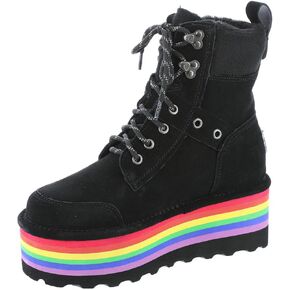 BEARPAW Womens Retro Alicia Sheepskin Cold Weather Shearling Boots
