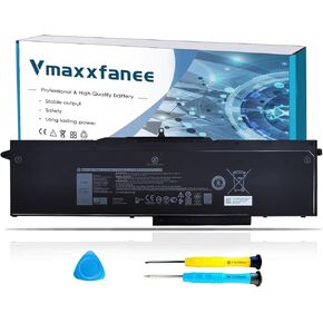 1FXDH Laptop Battery Replacement for Dell Precision 3551 3541 Latitude 15 5511 5501 E5501 E5511 Series P80F P80F003 P80F004 1WJT0 01WJT0 0D191G D191G CN-0D191G IFXDH 11.4V 97Wh 8071mAh