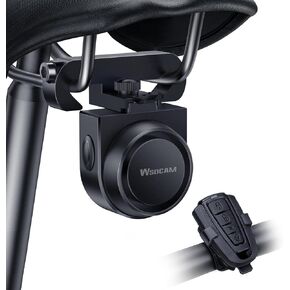 WSDCAM USB Rechargeable Bike Alarm with Remote, Wireless Vehicle Security Alarm System Anti Theft Vibration Motion Sensor Alarm for Car Trailer Motorcycle Scooter Ebike
