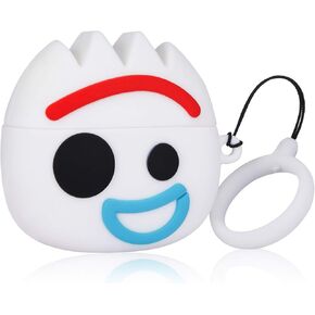 Lupct Cartoon Case for AirPod Pro 2019/Pro 2 Gen 2022 Cover Cases Cute Funny Cool for Boys Teen Girls Girly Kids Fun Unique Character 3D Anime Kawaii Pretty for AirPods Air Pods Pro (Mr Foky)