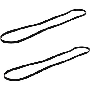 Sam&Johnny New Turntable Belt 181 * 4 * 0.6mm/Folded Length 284mm Rubber Belts Replacement for Gramophone Turntable Player Record Player(2 Pcs)