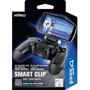 Nyko Smart Clip - PlayStation DUALSHOCK 4 controller Clip on Mount for Android Phones, all Samsung Galaxy Phones, any Google Pixel Phones, all iPhones including 12 Pro/Max, 13 Pro/Max