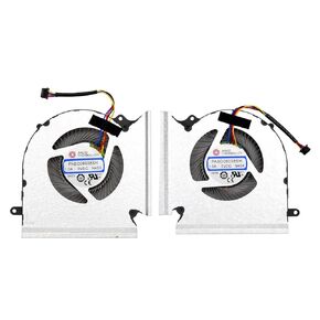 CPU & GPU Cooling Fan Replacement for MSI GE66 GP66 GL66 MS-1541 PABD08008SH N453 N454