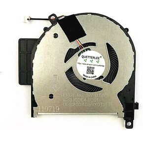 Replacement New CPU Cooling Fan for HP Envy 15-CP 15-CN 15M-CP 15-cp0053cl 15-cp0076nr 15-cp0078nr 15-cn0001la 15M-CN 15M-CN0011DX TPN-W134 TPN-W135 Series L23569-001 L20107-001 FKG1 Fan