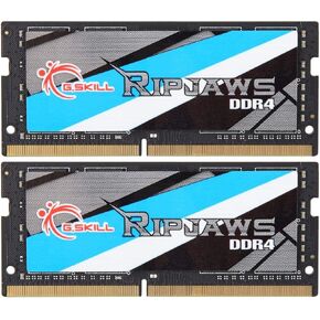 G.SKILL Ripjaws DDR4 SO-DIMM Series DDR4 RAM 32GB (2x16GB) 2666MT/s CL19-19-19-43 1.20V Unbuffered Non-ECC Notebook/Laptop Memory SODIMM (F4-2666C19D-32GRS)