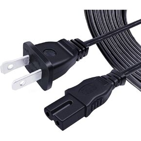 Power Cord for Yamaha Clavinova CLP-130 CVP-96 CLP-411 CLP-511 CLP-230 CLP-300 CLP-320 CLP-570 CLP-611 Keyboard Piano,YDP-101 CVP-700 CVP-109 CVP-107 CVP-105 Digital Pianos 8ft AC Cable