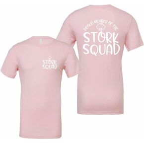 NICU Nurse Stork Squad Labor and Delivery L&D Mother Baby Nurse T-Shirt