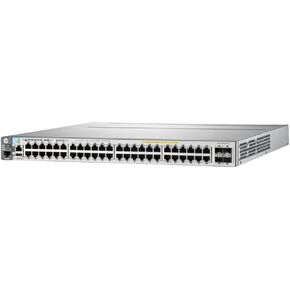 HP / Aruba 3800-48G-PoE+-4SFP+ Switch - 48 Port Managed Ethernet Switch
