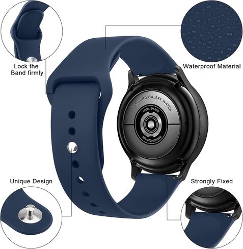 حزام Meliya لـ Amazfit Bip 5 Band للنساء والرجال والنساء والرجال، 22 مم قابل للتعديل من السيليكون الناعم حزام رياضي بديل لساعة Amazfit Bip 5 الذكية 4 عبوات in Saudi Arabia