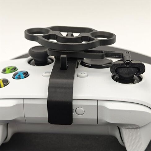 لجهاز Xbox ONE X/S/Elite Racing Games وحدة تحكم مساعدة صغيرة لعجلة القيادة، لعبة محاكاة ألعاب سباقات عصا التحكم [xbox_one]... (أسود) (صنع في الولايات المتحدة الأمريكية) in Saudi Arabia