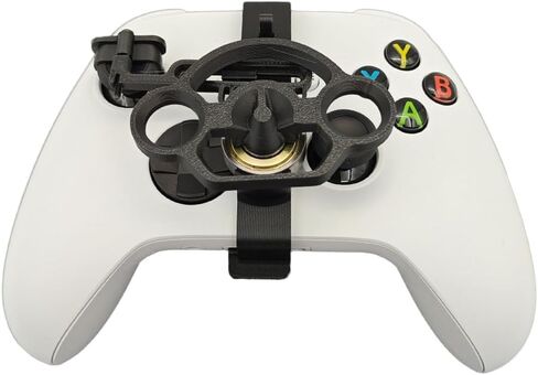 لجهاز Xbox ONE X/S/Elite Racing Games وحدة تحكم مساعدة صغيرة لعجلة القيادة، لعبة محاكاة ألعاب سباقات عصا التحكم [xbox_one]... (أسود) (صنع في الولايات المتحدة الأمريكية) in Saudi Arabia