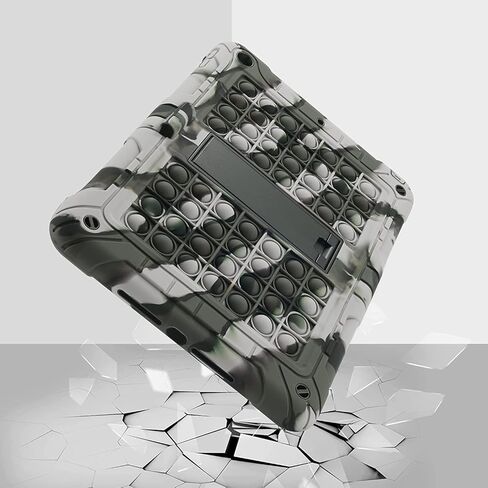 حافظة XZC لجهاز iPad الجيل التاسع/الثامن/السابع (حافظة iPad 10.2 2021/2020/2019) غطاء iPad مقاوم للصدمات للحماية من السقوط مع حامل قلم رصاص وحزام كتف (قوس قزح 2) in Kuwait