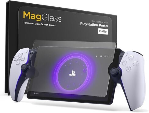 magglass Tempered Glass Designed for PlayStation Portal Matte Screen Protector (8 inch) Anti Glare Protector for PlayStation Portal Remote Player in Saudi Arabia