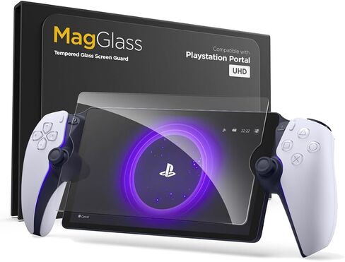 magglass Tempered Glass Designed for PlayStation Portal Matte Screen Protector (8 inch) Anti Glare Protector for PlayStation Portal Remote Player in Saudi Arabia