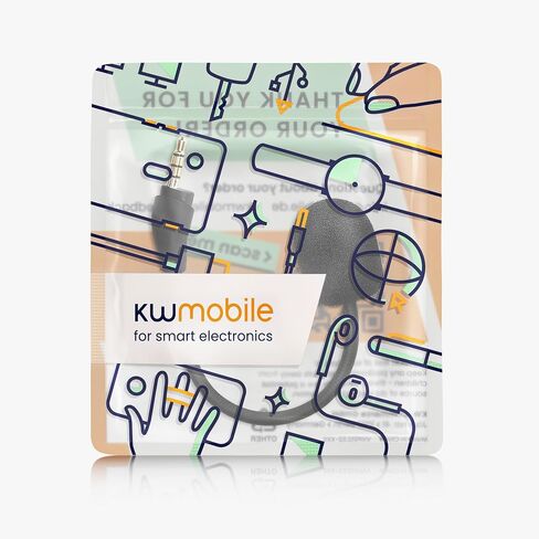 kwmobile Microphone Compatible with Kingston HyperX Cloud III - Replacement Mic for Gaming Headphones - Black in Saudi Arabia