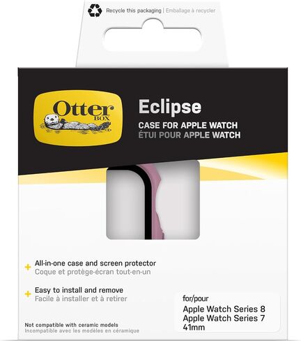 OtterBox Watch Bumper and Band for Apple Watch 7/8/9 41mm - EXPRESSWAY (Black) in Saudi Arabia