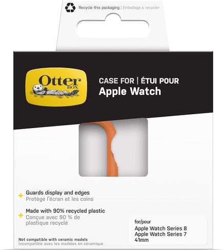 OtterBox Watch Bumper and Band for Apple Watch 7/8/9 41mm - EXPRESSWAY (Black) in Kuwait