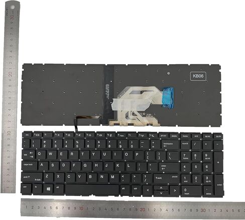 Laptop Replacement US Layout with backlit Keyboard for HP ProBook 450 G6 G7 455 G6 G7 455R G6 G7 Black in Saudi Arabia