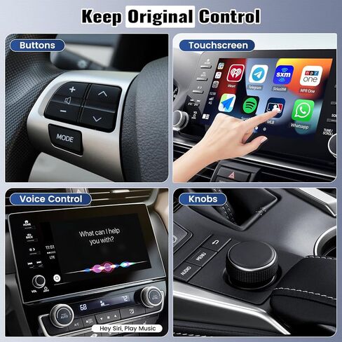 محول CarPlay اللاسلكي للسيارات يحول CarPlay السلكي من المصنع إلى لاسلكي، أحدث التوصيل والتشغيل لعام 2024 محول Dongle Car Play اللاسلكي سريع وسهل الاستخدام، للسيارات من 2016 وiPhone iOS 10+ in Saudi Arabia