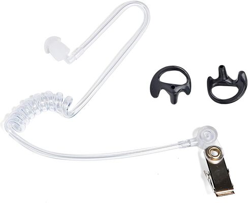 استبدال أنبوب ملف صوتي واضح مع سماعة أذن كبيرة الحجم لسماعة أذن Retevis Walkie Talkie في اتجاهين in Saudi Arabia
