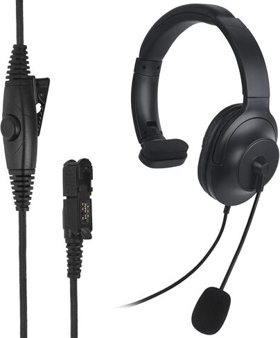 XPR3000e XPR3300e Single Side Noise Cancelling Radio Headset Overhead Walkie Talkie Headphone with Boom Mic PTT for XPR3500 XPR3500e XPR3000 XPR3300 (XPR 3000 3300 3500 3000e 3300e 3500e) in Saudi Arabia