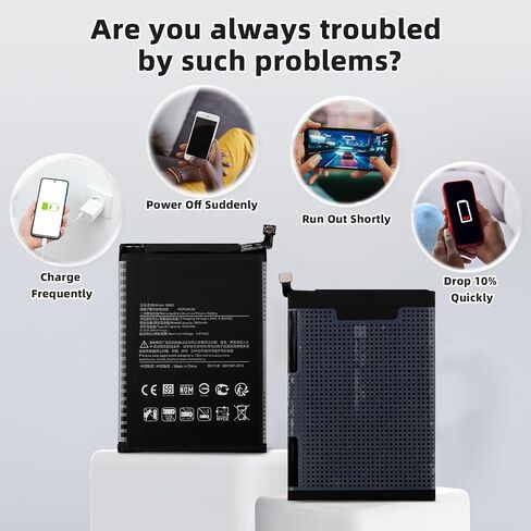 بطارية بديلة جديدة BN62 لهاتف Xiaomi Redmi 9T/Xiaomi Pocophone Poco M3 مع مجموعة الأدوات الفنية. in Saudi Arabia