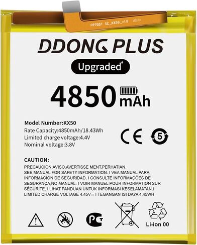 Replacement Battery KX50 [Upgraded] for Metro PCS Motorola Moto G Stylus XT2043-4/Motorola Moto G Stylus XT2043 XT2043-5 XT2043-6/G Pro XT2043-7 Battery Free Adhesive Tool in Saudi Arabia