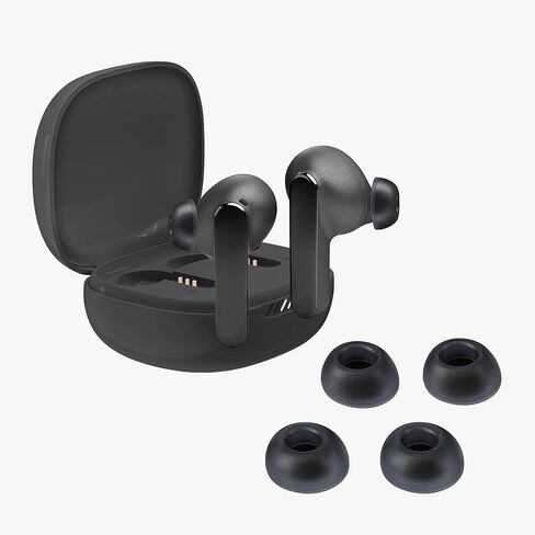 kwmobile 6X Replacement Ear Tips Compatible with JBL Live Pro 2 TWS - Set of Silicone Eartips for Earbuds Headphones in Kuwait