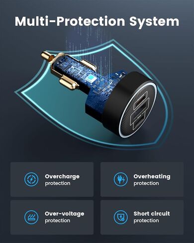 130W USB C Car Fast Charger with USB C-C Cable, PD 100W +30W +QC3.0 Cigarette Lighter Type C Charger for MacBook Pro Air Laptop iPad Pro iPhone 15 14 13 Pro Max Plus Galaxy S23 Ultra S22 S21 in Saudi Arabia