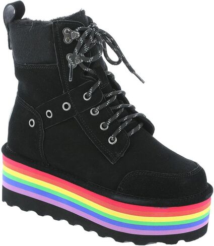 BEARPAW Womens Retro Alicia Sheepskin Cold Weather Shearling Boots in Saudi Arabia