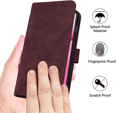 Designed for Moto G 5G 2023 Case Wallet,[Kickstand][Wrist Strap][Card Holder Slots] TPU Interior Protective for Moto G 5G 2023 Phone Case,PU Leather Flip Cases Cover for Moto G 5G (2023) (Blue) in Saudi Arabia
