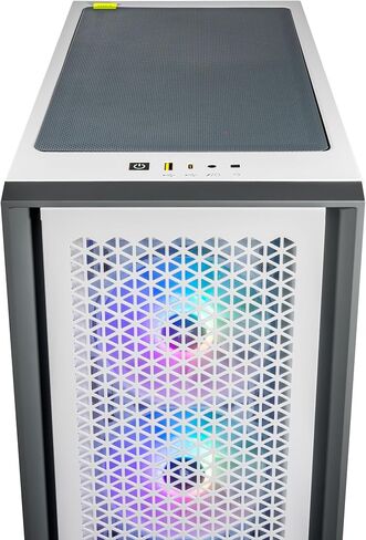 Velztorm iCUE Certified Argentux Custom Built Gaming Desktop PC (Intel i7-11700K 8-Core, 16GB RAM, 512GB PCIe SSD + 1TB HDD (3.5), GeForce GTX 1660 Super, Wifi, Bluetooth, USB 3.2, Win 10 Home) in Saudi Arabia