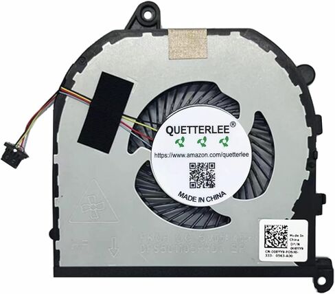 Replacement New Laptop CPU+GPU Cooling Fan for Dell XPS 15 9570 7590 XPS15-9570 Precision 5540 5530 M5530 M5540 Series DFS501105PR0T FKCH DFS501105PQ0T FJ6J 008YY9 0TK9J1 Fan in Saudi Arabia