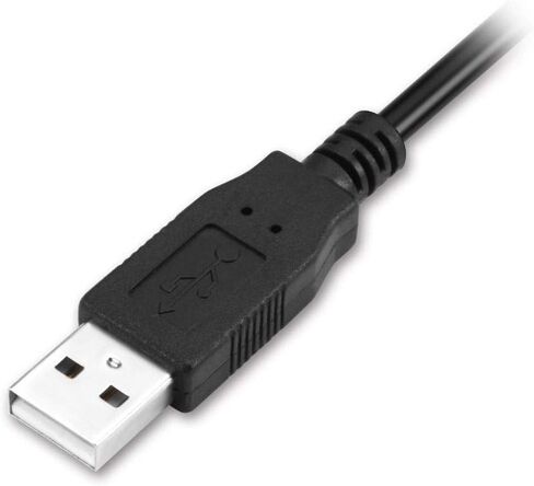 كابل محول تسلسلي USB صناعي بمنفذ واحد إلى RS-232 Db-9 (9 سنون) من SIIG، بدون تثبيت برنامج التشغيل أو البرنامج، التوصيل والتشغيل، [Windows /8/7/Vista/XP، Mac OS X 10.1 أو أحدث] (ID-SC0211-S2) in Saudi Arabia