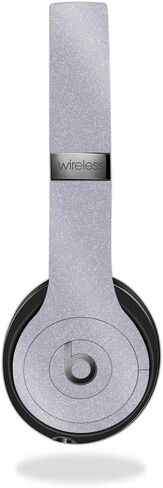 MIGHTY SKINS Glossy Glitter Skin for Beats Solo 3 Wireless - Pink | Protective, Durable High-Gloss Glitter Finish | Easy to Apply, Remove, and Change Styles | Made in The USA (GL-BESOLO3WI-Solid Pink) in Saudi Arabia