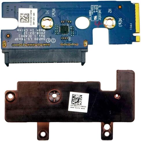لوحة تحويل NVME M.2 إلى SATA 2.5 واستبدال الدعامة لـ DELL Precision 7740 7730 0CK36K CK36K 09DYY7 9DYY7 in Kuwait