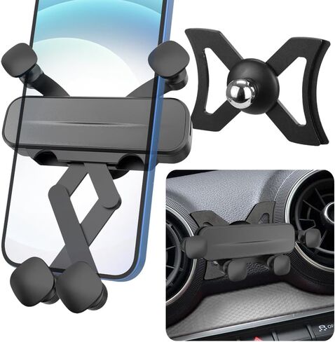 Car Phone Holder Mount for Audi Q2 2018 2019 2020 2021 2022 2023 2024 Auto Accessories Interior Decoration Mobile Cell Smartphone Bracket in Saudi Arabia