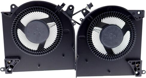 Deal4GO 12V/1A CPU Cooling Fan D1X38 0D1X38 w/Graphics GPU Fan Set TG9V0 0TG9V0 Replacement for Dell Alienware M15 R3 M15 R4 (with RTX 2070 3070 3080) in Saudi Arabia
