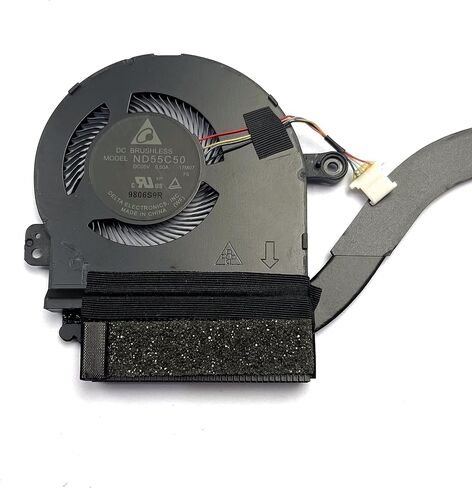 BestParts New Genuine CPU+GPU Cooling Fan with Heatsink Replacement for Lenovo Yoga C930-13IKB Laptop (type: 81C4 81EQ), P/N: 5H40S72899 in Saudi Arabia